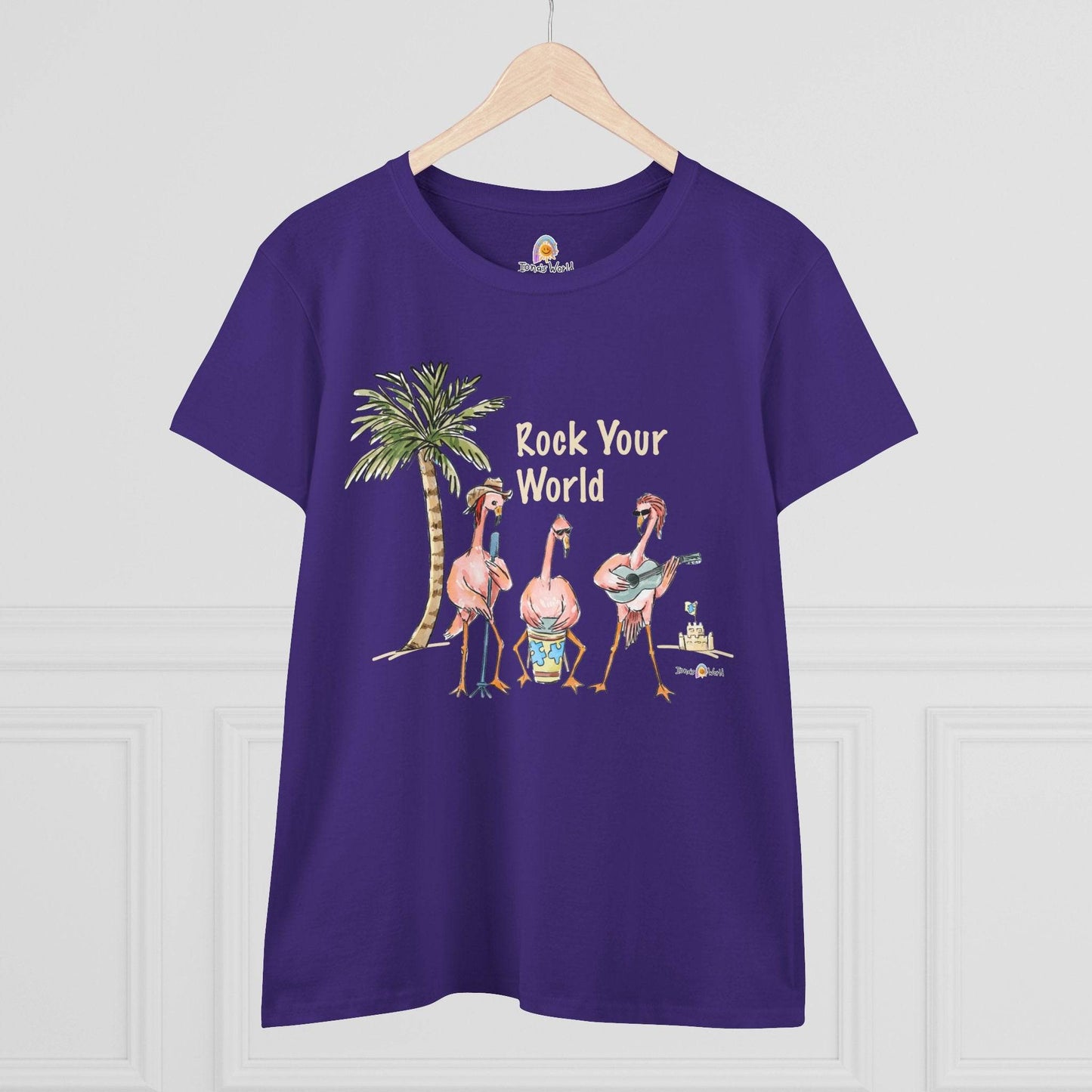 ROCK YOUR WORLD - WOMEN'S SHIRT - Iona's World