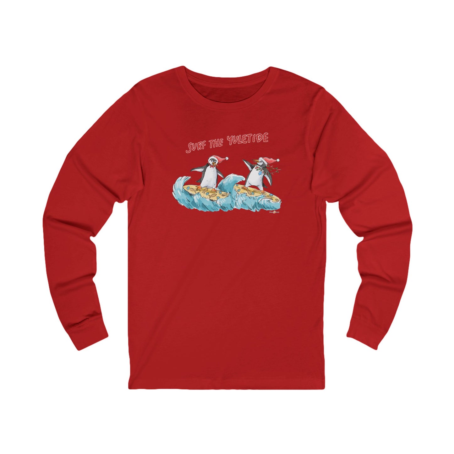 SURF THE YULETIDE - HOLIDAY LONG SLEEVE