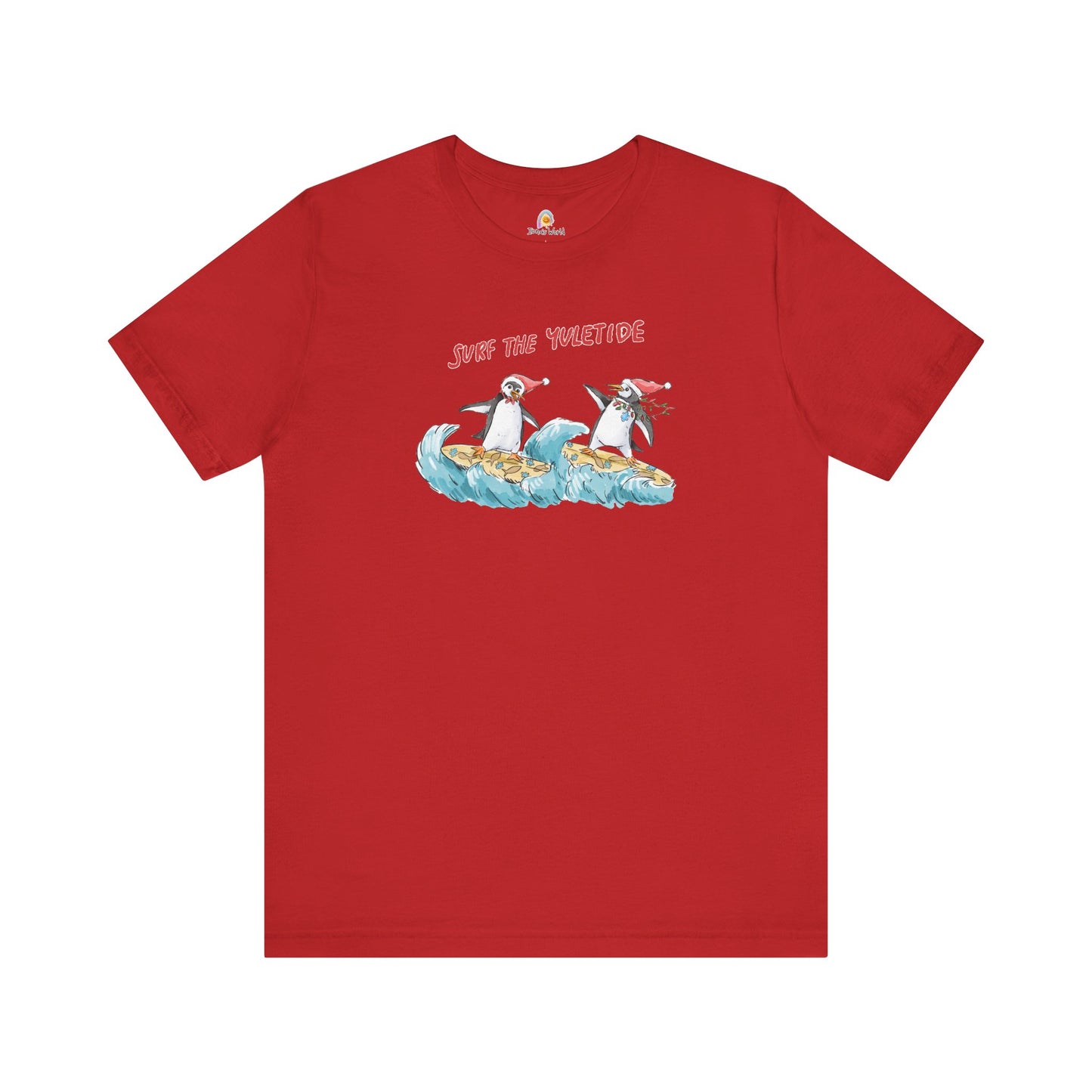 SURF THE YULETIDE - HOLIDAY UNISEX TEE