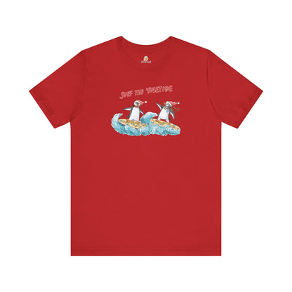 SURF THE YULETIDE - HOLIDAY UNISEX TEE