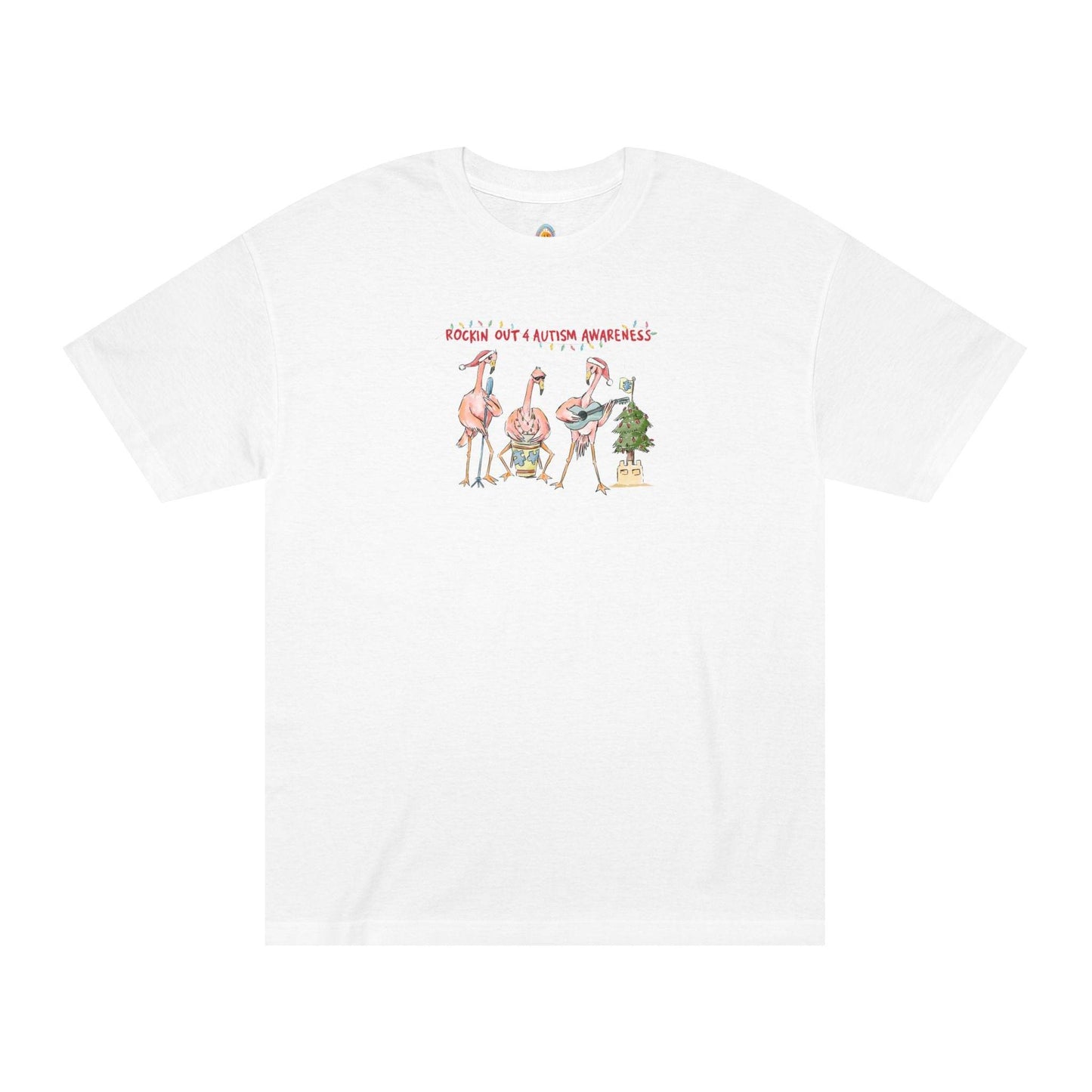 ROCKIN' OUT 4 AUTISM AWARENESS HOLIDAY - UNISEX TEE - Iona's World