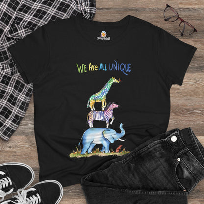 WE ARE ALL UNIQUE - WOMEN'S SHIRT - Iona's World