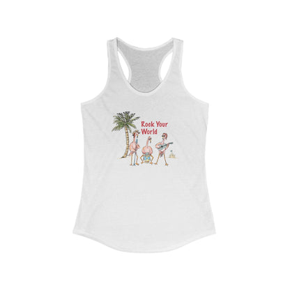 ROCK YOUR WORLD - WOMEN'S TANK TOP - Iona's World