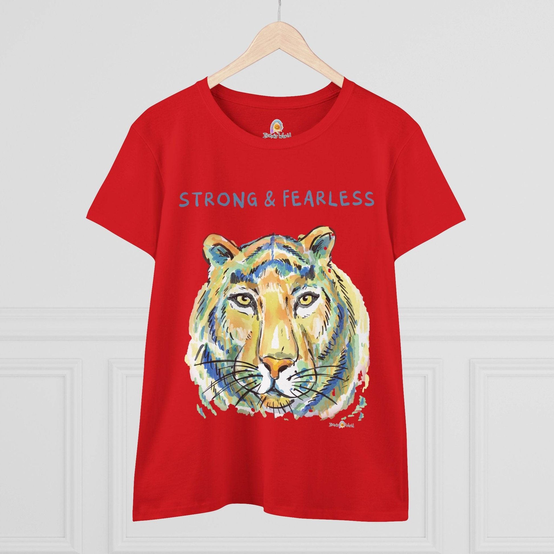 STRONG & FEARLESS - WOMEN'S SHIRT - Iona's World