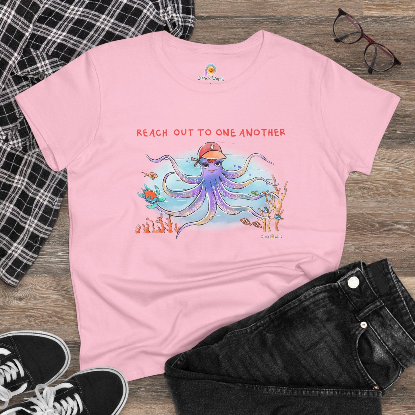 REACH OUT TO ONE ANOTHER - WOMEN'S SHIRT