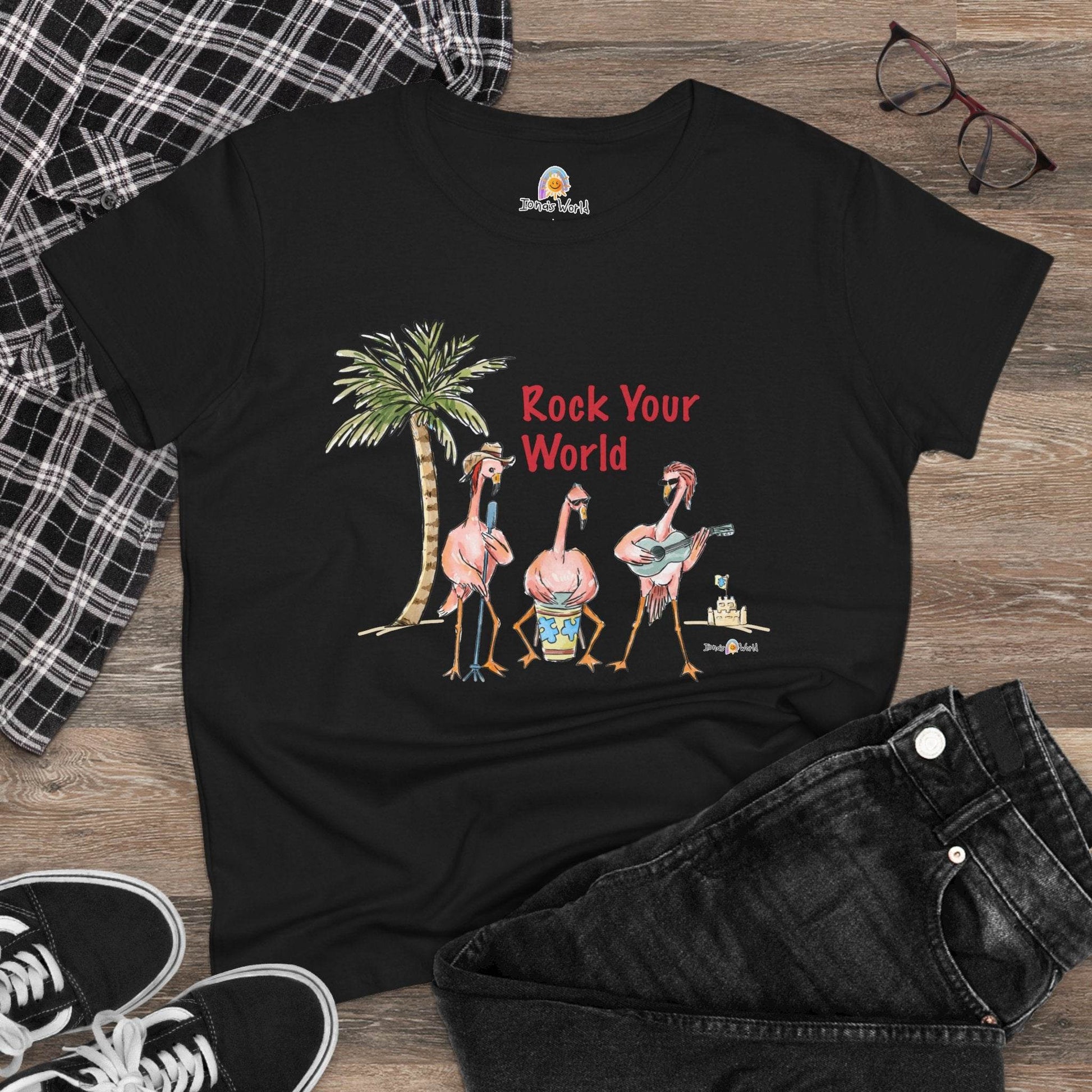 ROCK YOUR WORLD - WOMEN'S SHIRT - Iona's World