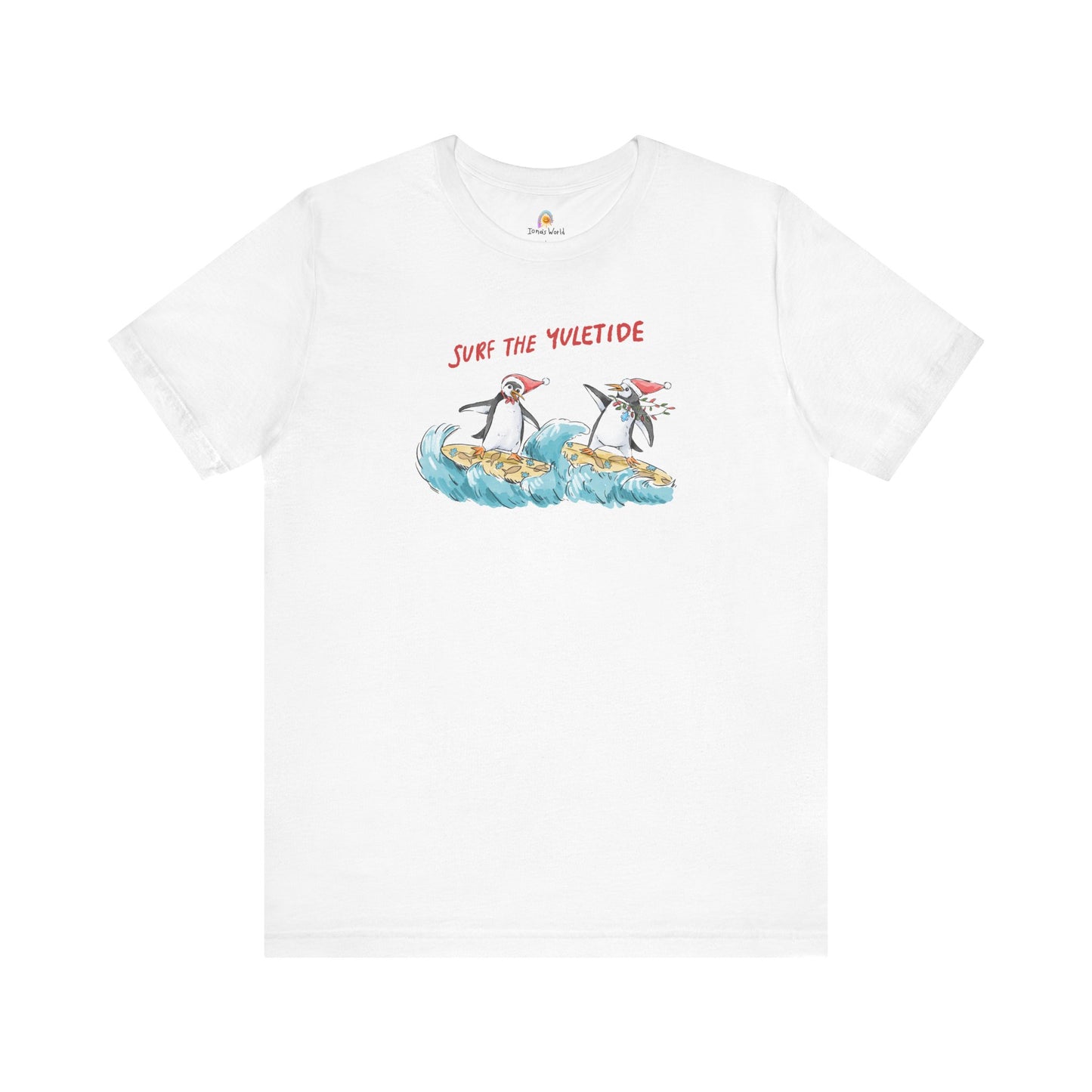 SURF THE YULETIDE - HOLIDAY UNISEX TEE