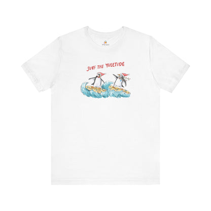 SURF THE YULETIDE - HOLIDAY UNISEX TEE