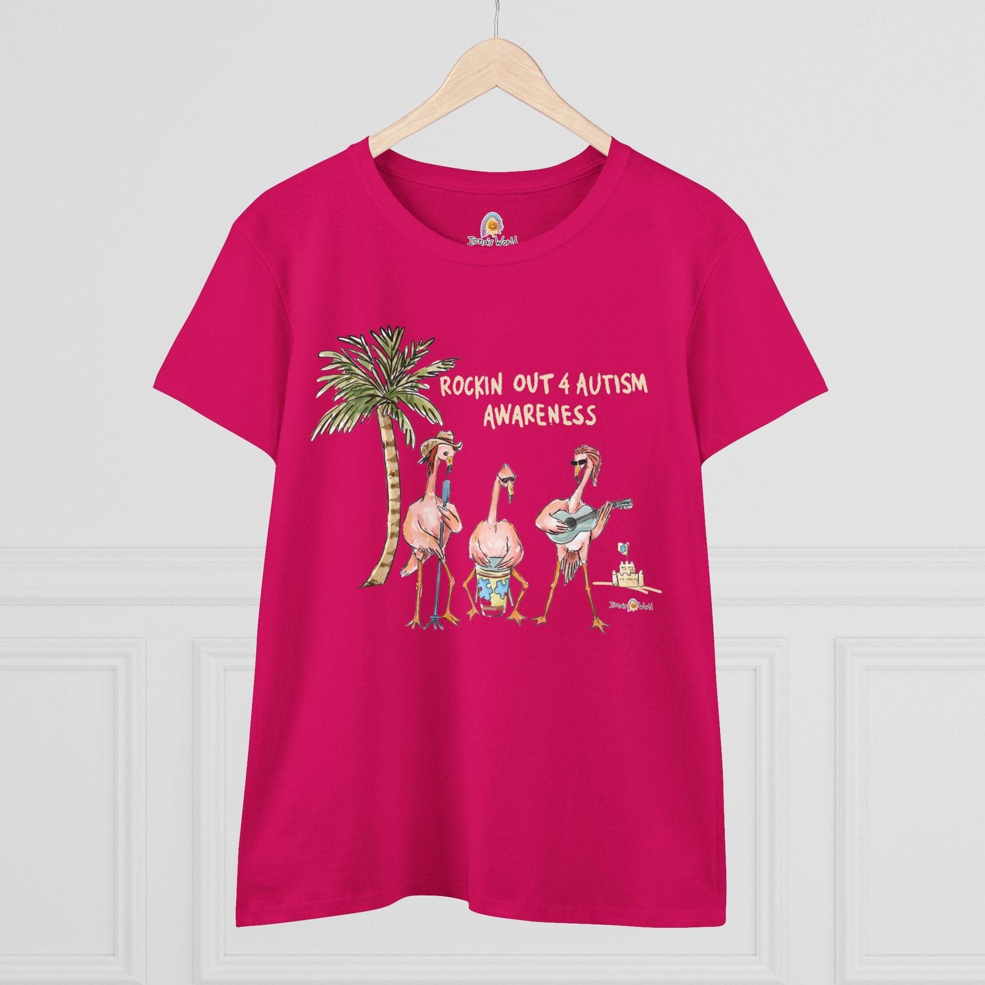 ROCKIN' OUT 4 AUTISM AWARENESS - WOMEN'S SHIRT - Iona's World
