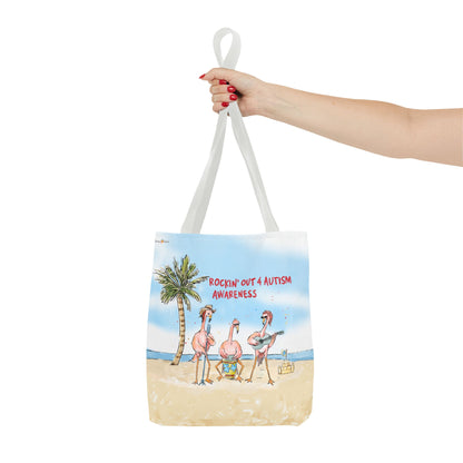 ROCKIN' OUT 4 AUTISM AWARENESS - TOTE BAG