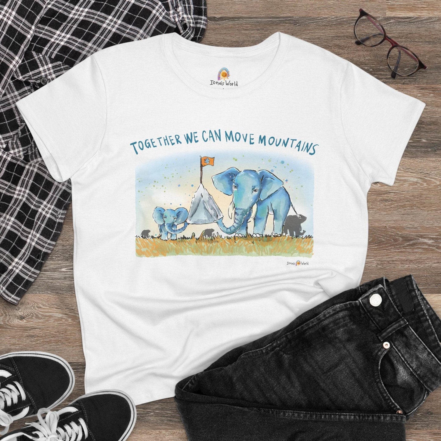TOGETHER WE CAN MOVE MOUNTAINS - WOMEN'S SHIRT - Iona's World