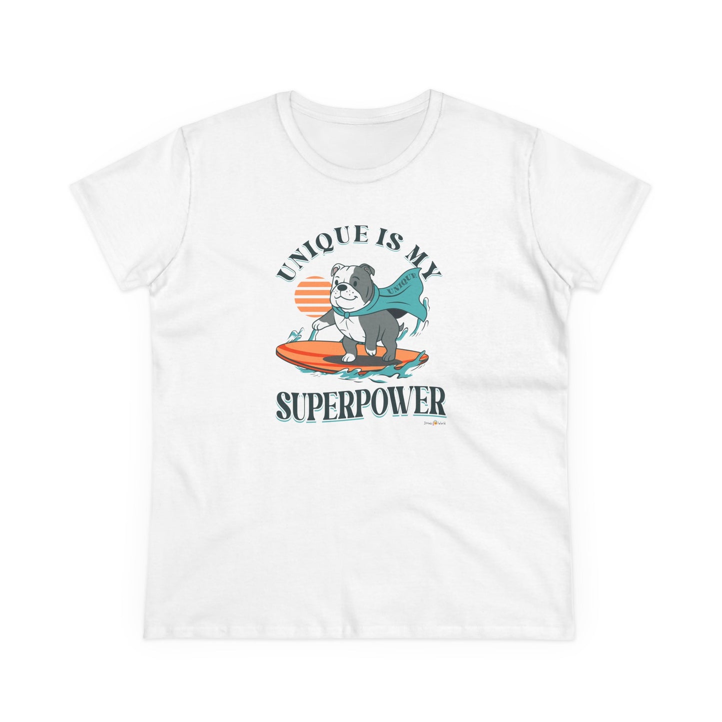 UNIQUE IS MY SUPER POWER DOG - WOMEN'S SHIRT