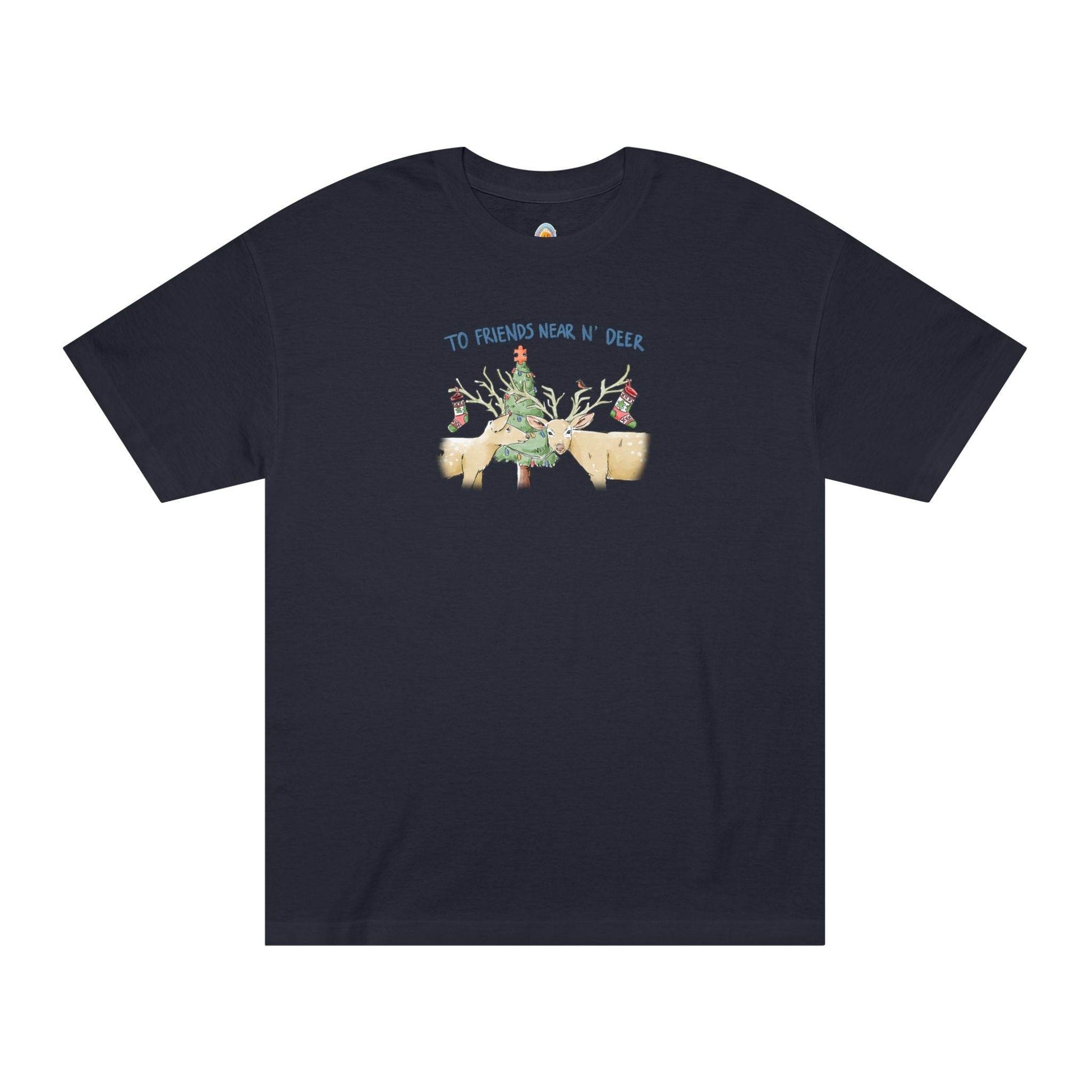 TO FRIENDS NEAR N' DEER - UNISEX TEE - Iona's World
