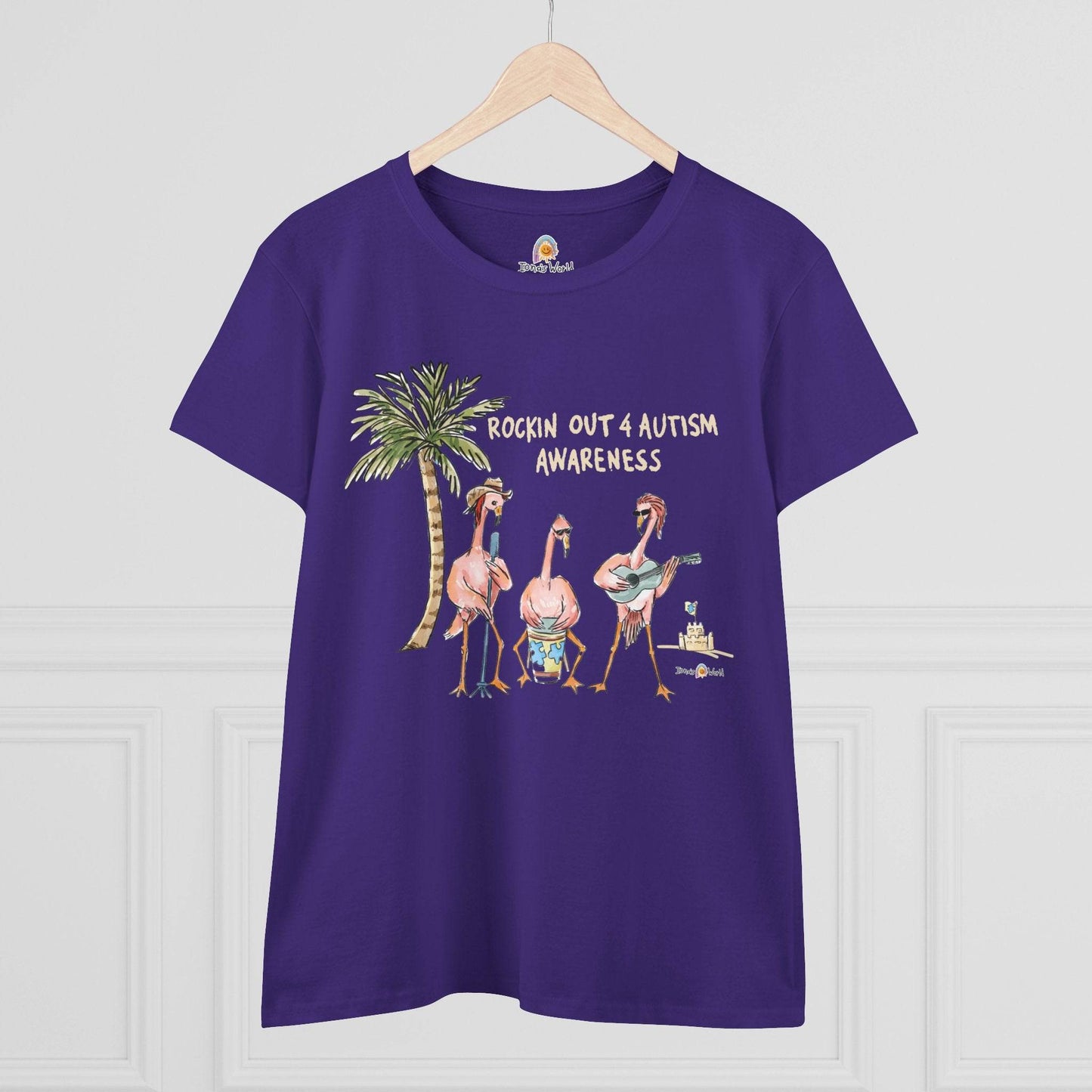 ROCKIN' OUT 4 AUTISM AWARENESS - WOMEN'S SHIRT - Iona's World