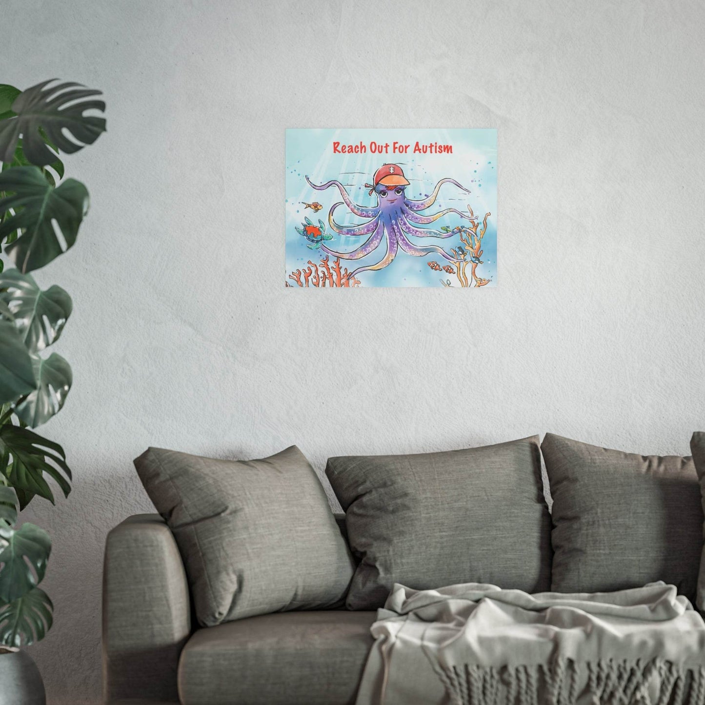 REACH OUT FOR AUTISM | POSTER - Iona's World