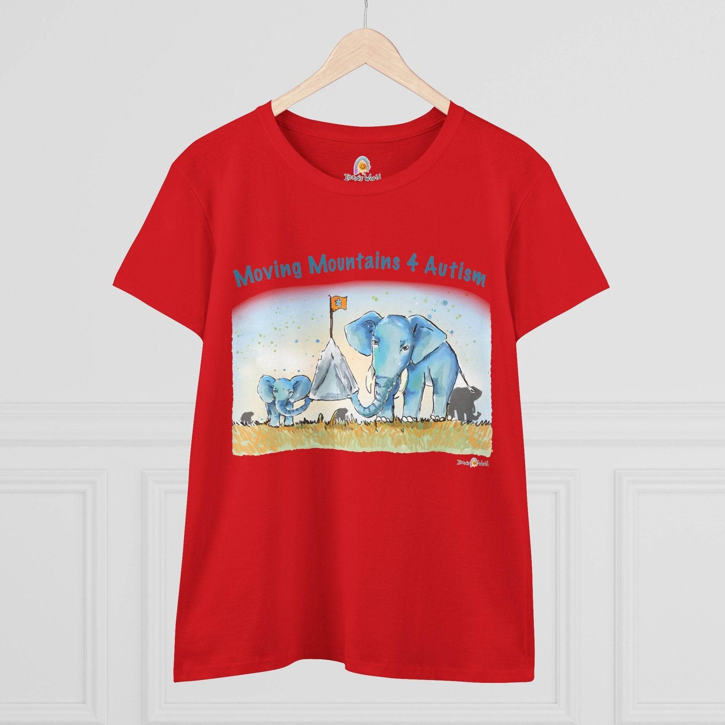 MOVING MOUNTAINS 4 AUTISM - WOMEN'S SHIRT - Iona's World