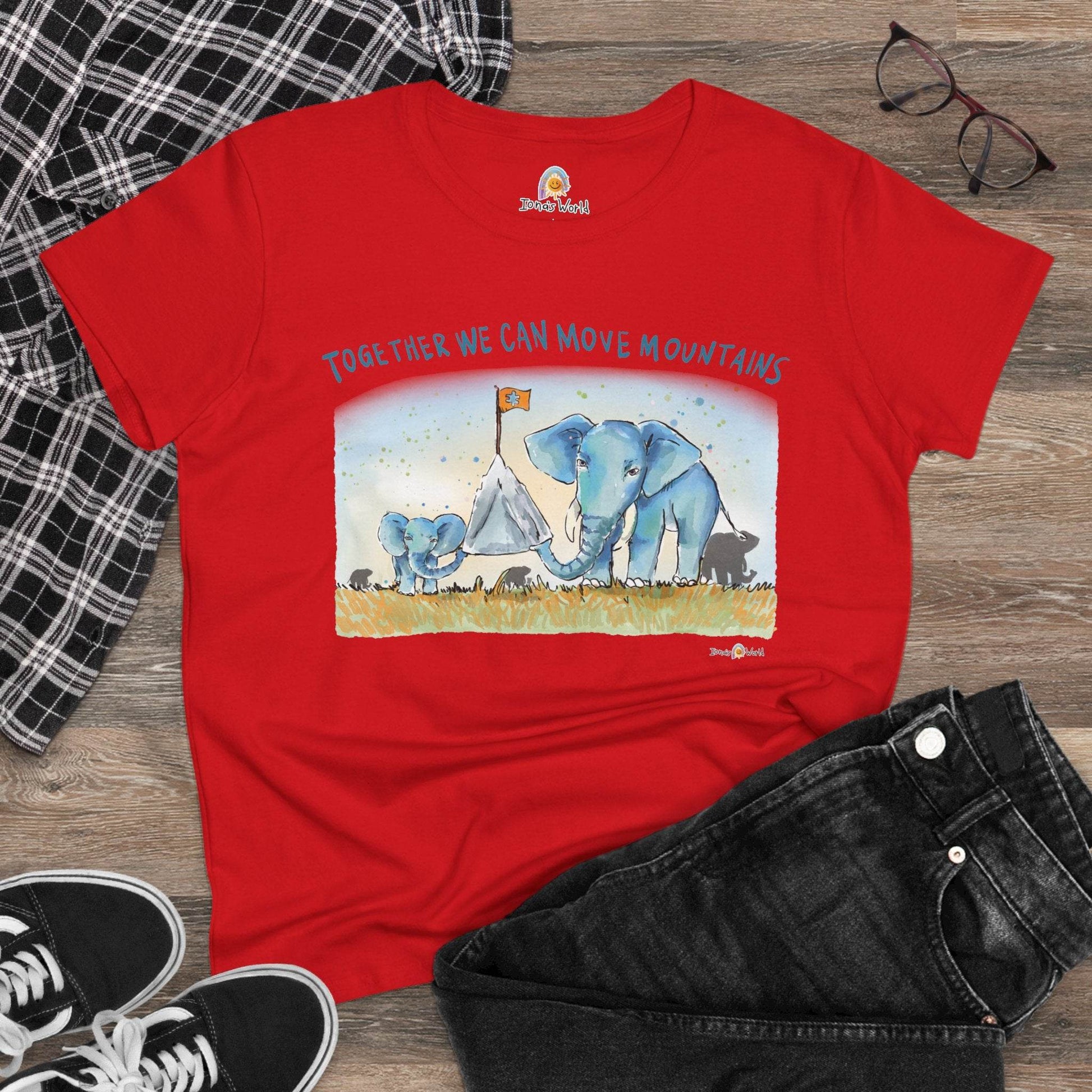 TOGETHER WE CAN MOVE MOUNTAINS - WOMEN'S SHIRT - Iona's World