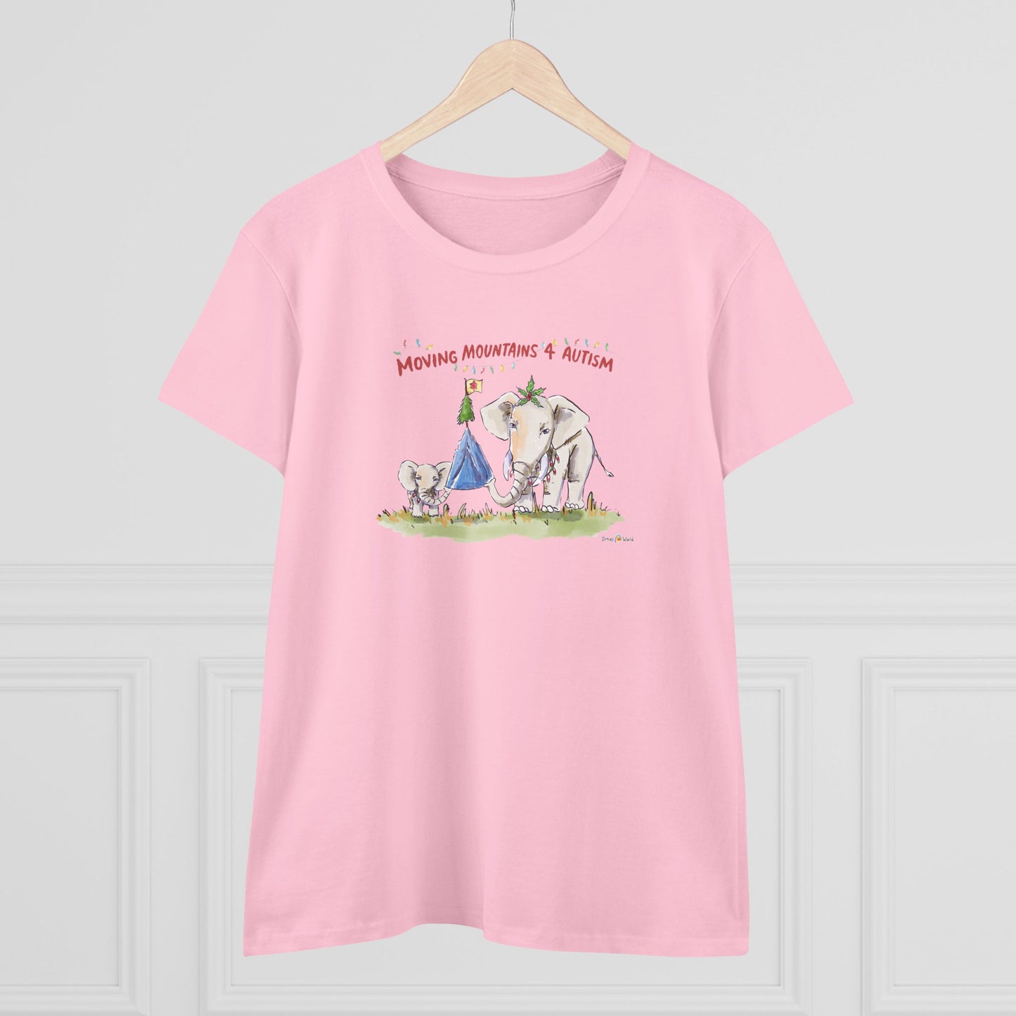 MOVING MOUNTAINS 4 AUTISM - HOLIDAY WOMEN'S SHIRT
