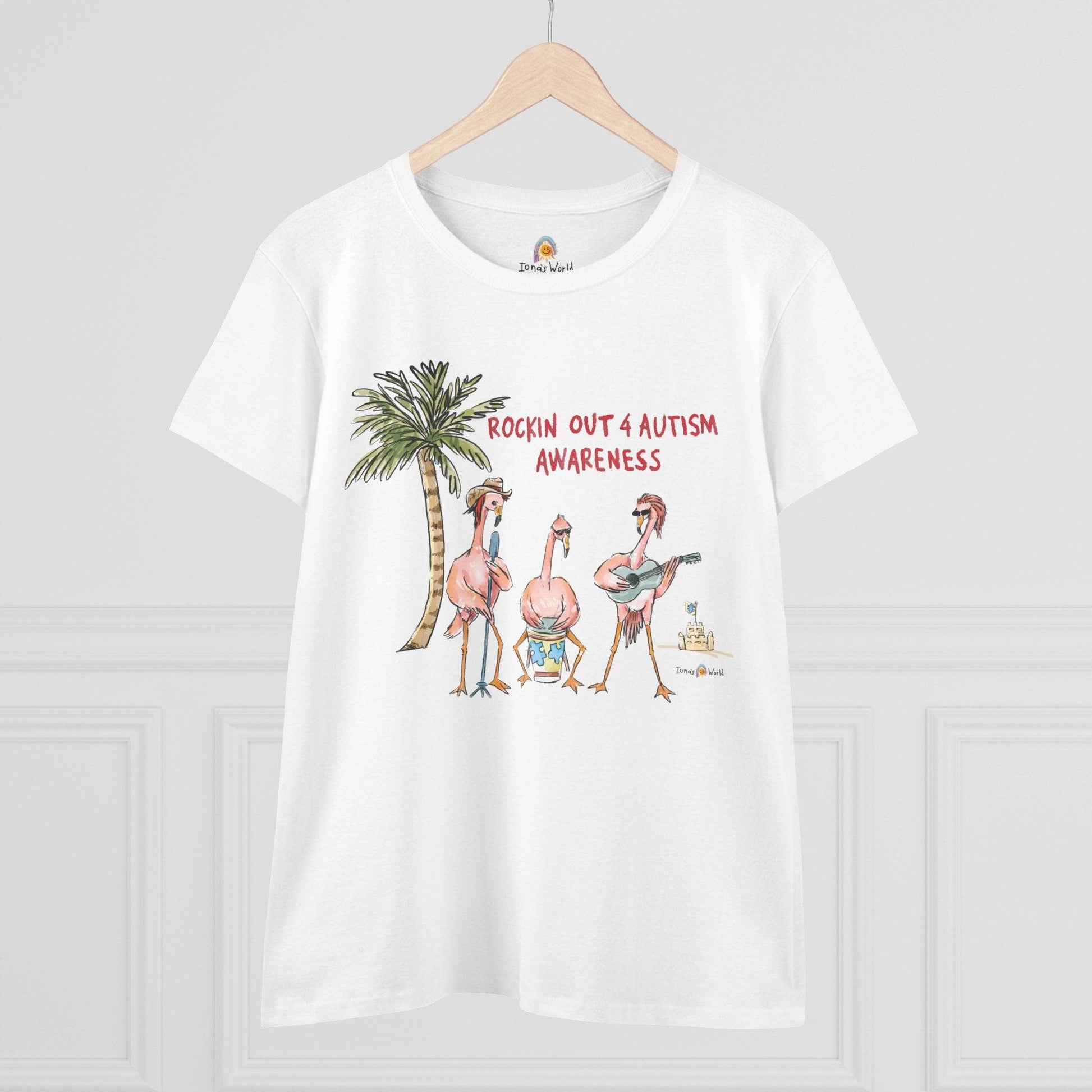 ROCKIN' OUT 4 AUTISM AWARENESS - WOMEN'S SHIRT - Iona's World