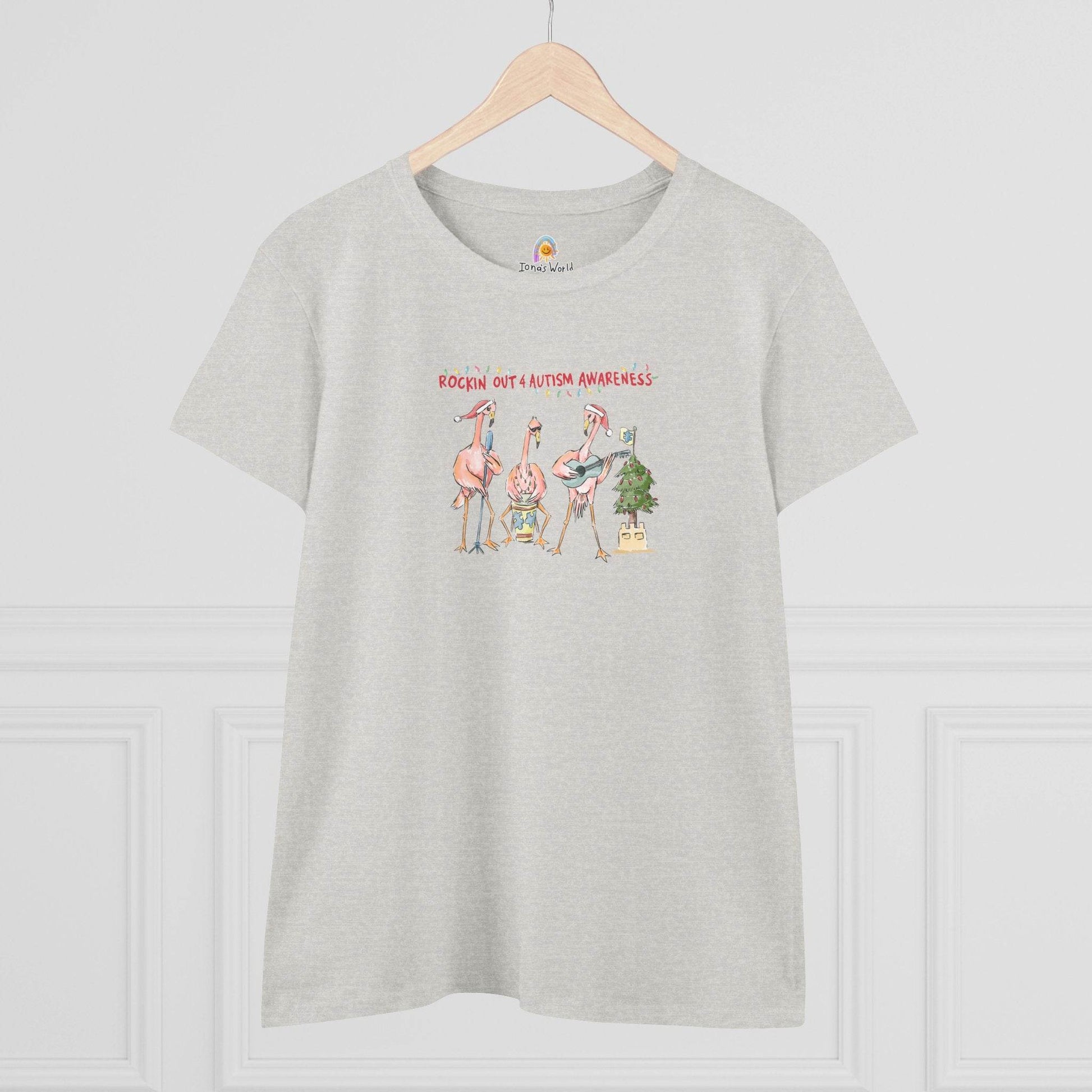 ROCKIN' OUT 4 AUTISM AWARENESS HOLIDAY - WOMEN'S SHIRT - Iona's World
