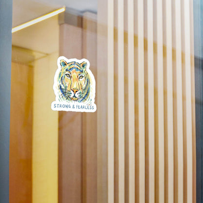 STRONG & FEARLESS - DECAL - Iona's World
