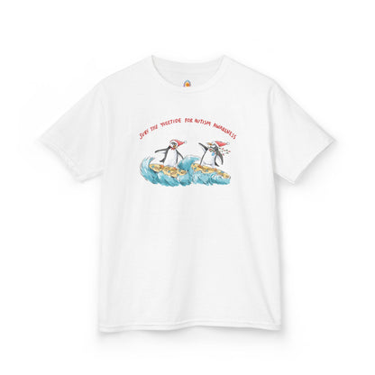 SURF THE YULETIDE FOR AUTISM AWARENESS - HOLIDAY KID'S SHIRT