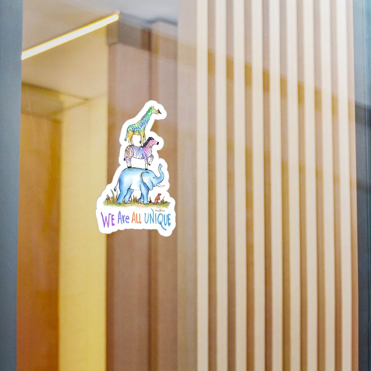 WE ARE ALL UNIQUE - DECAL - Iona's World