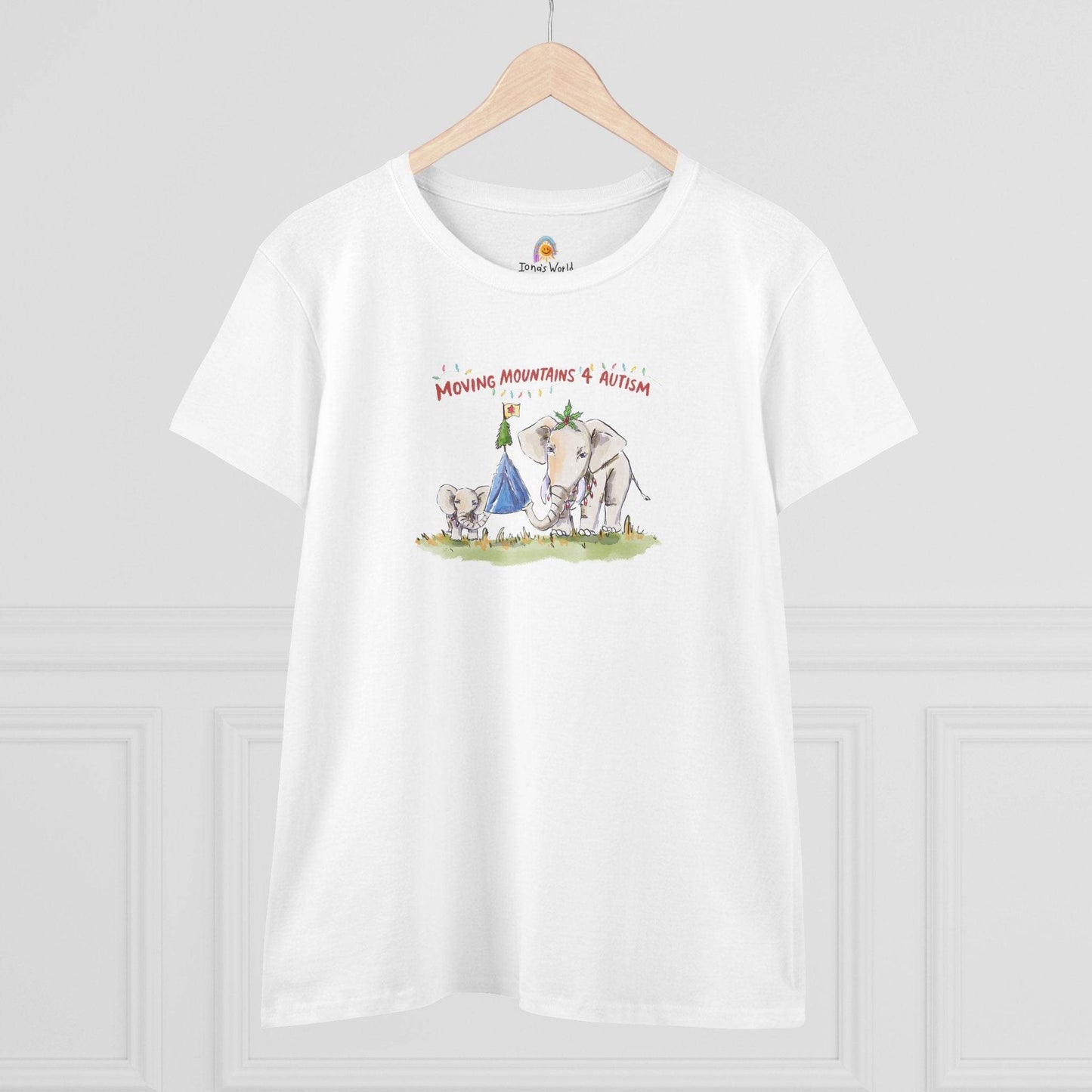 MOVING MOUNTAINS 4 AUTISM HOLIDAY - WOMEN'S SHIRT - Iona's World