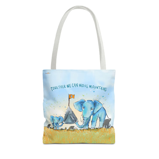 TOGETHER WE CAN MOVE MOUNTAINS - TOTE BAG