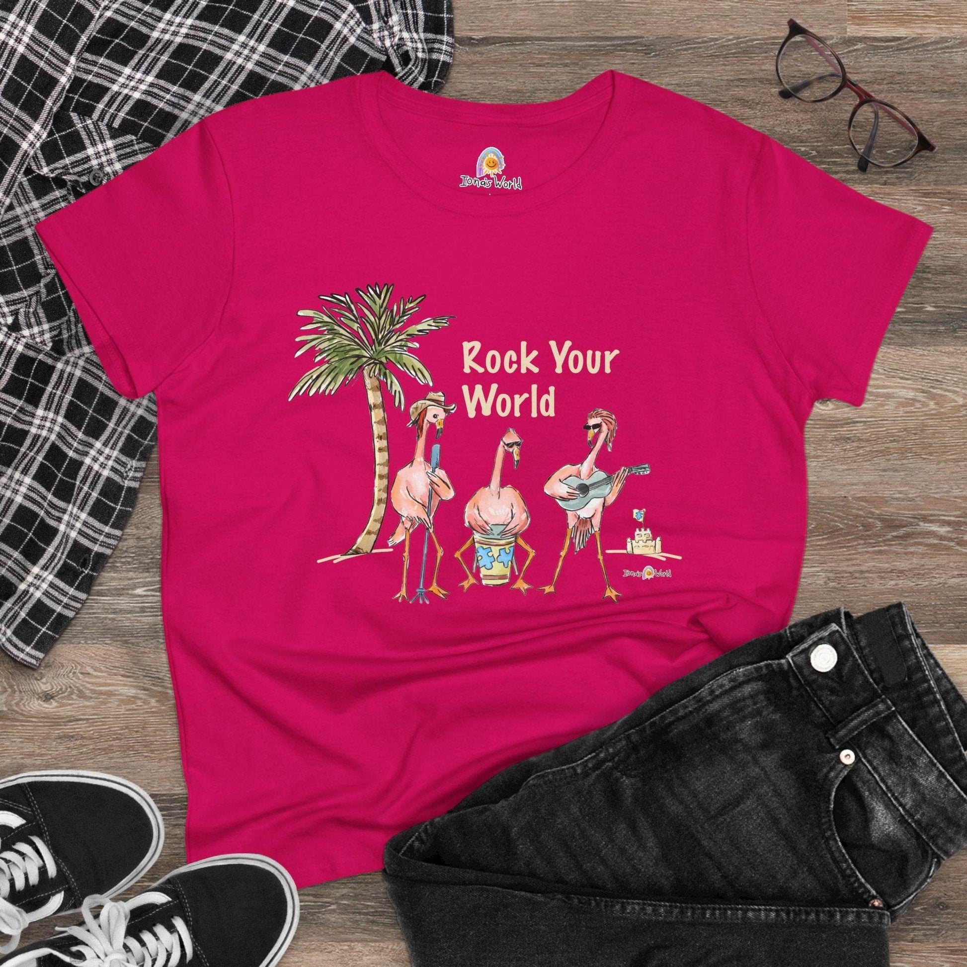 ROCK YOUR WORLD - WOMEN'S SHIRT - Iona's World
