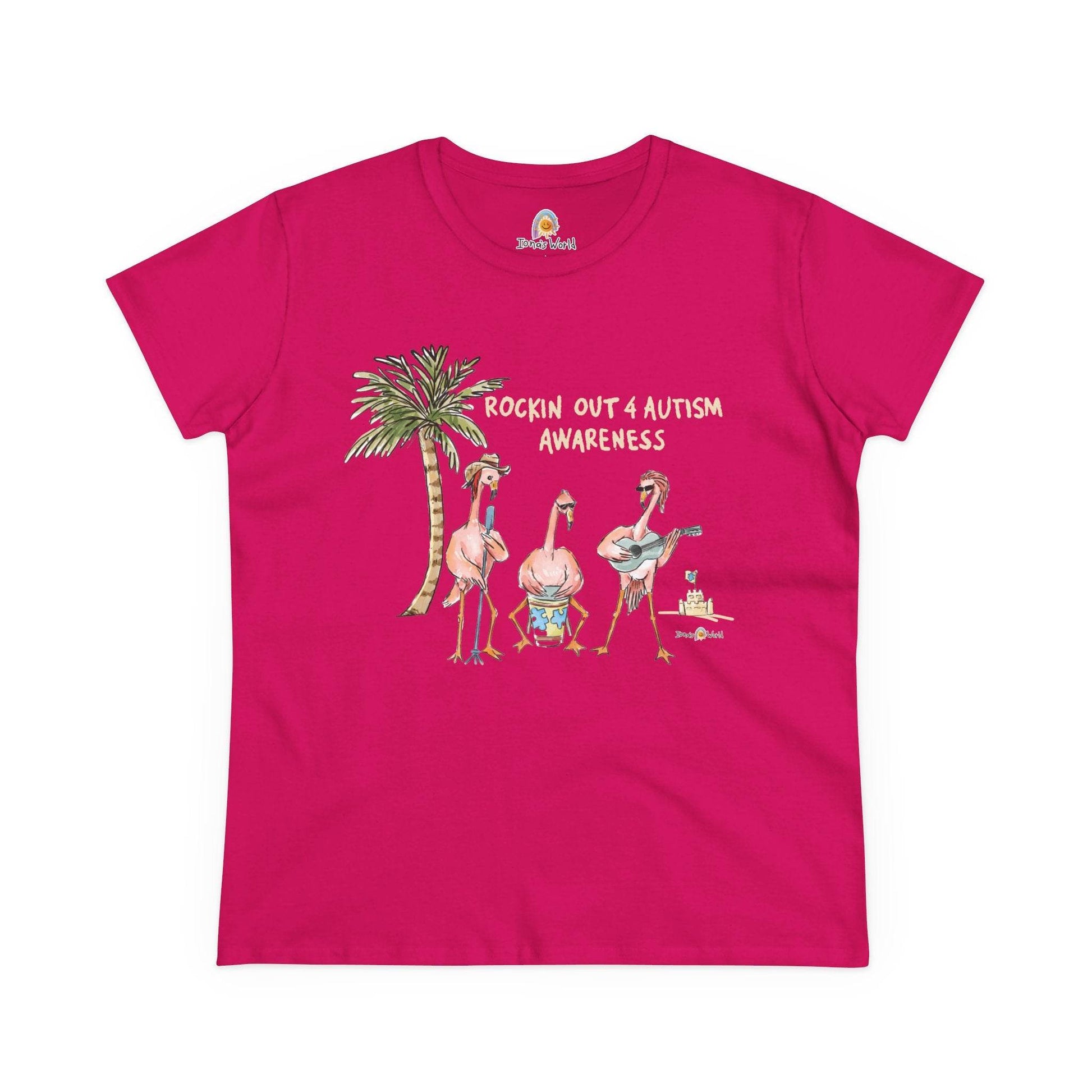 ROCKIN' OUT 4 AUTISM AWARENESS - WOMEN'S SHIRT - Iona's World