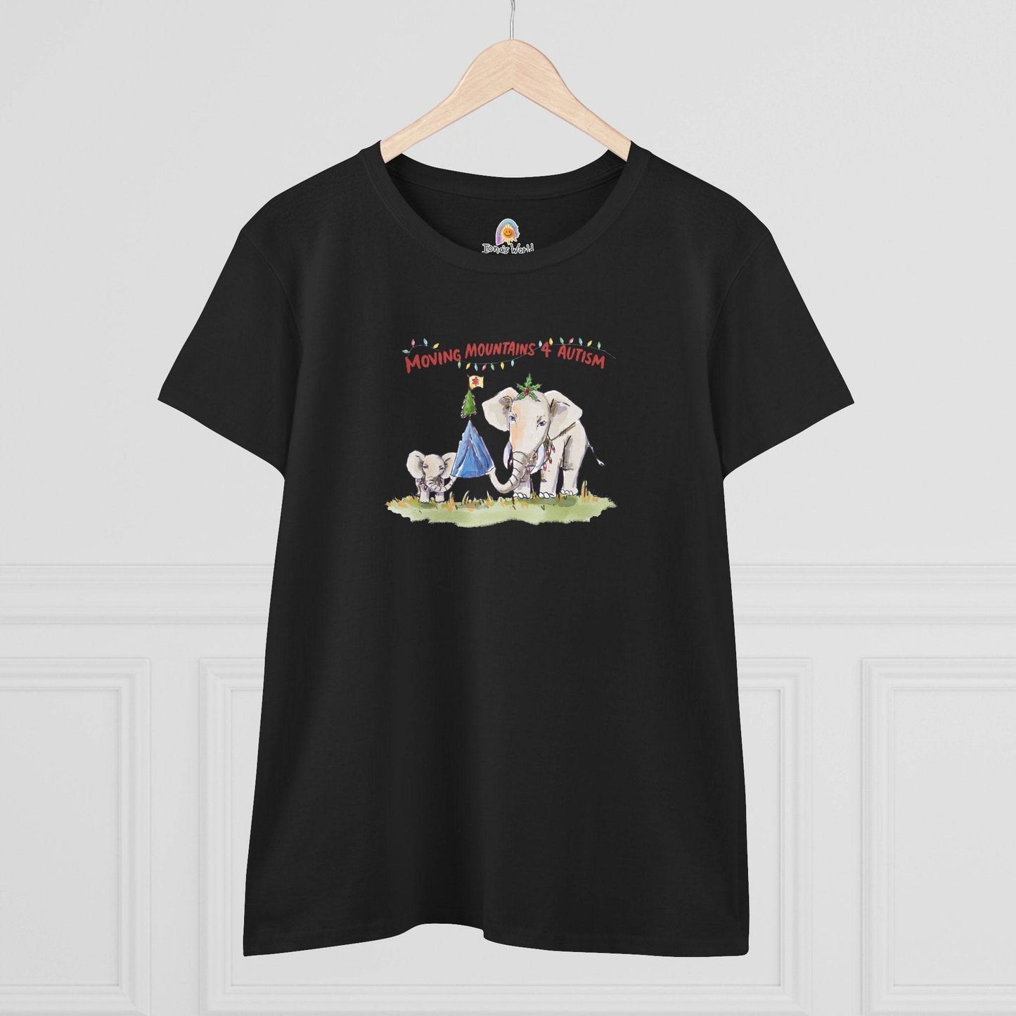 MOVING MOUNTAINS 4 AUTISM HOLIDAY - WOMEN'S SHIRT - Iona's World