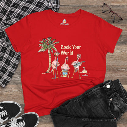 ROCK YOUR WORLD - WOMEN'S SHIRT - Iona's World