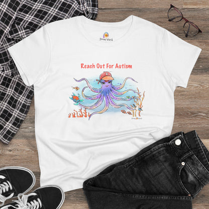REACH OUT FOR AUTISM - WOMEN'S SHIRT