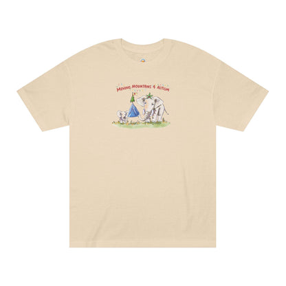 MOVING MOUNTAINS 4 AUTISM AWARENESS HOLIDAY - UNISEX TEE - Iona's World