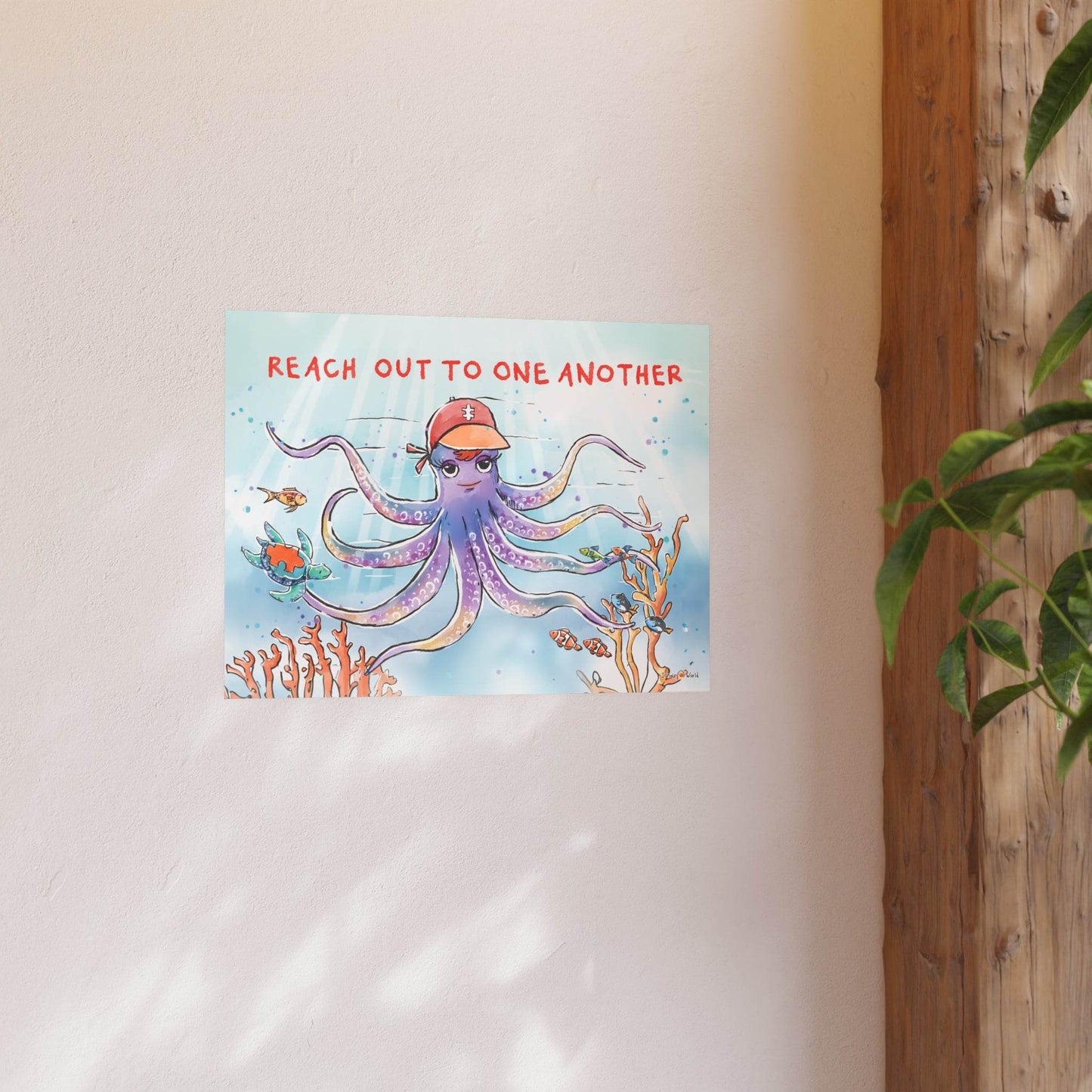 REACH OUT TO ONE ANOTHER | POSTER - Iona's World