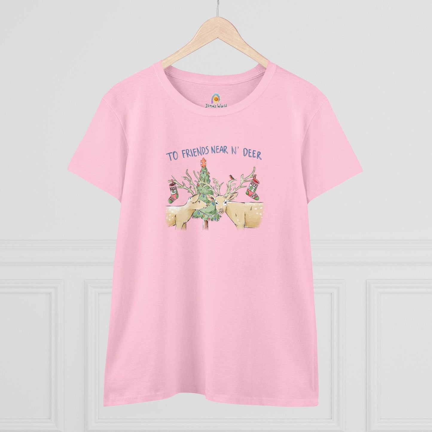 TO FRIENDS NEAR N' DEER - WOMEN'S SHIRT - Iona's World