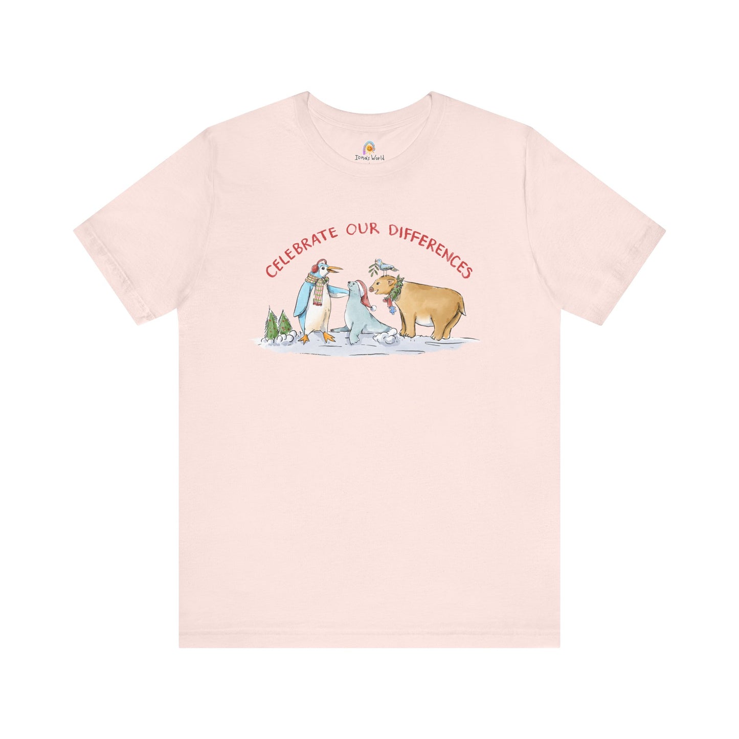 CELEBRATE OUR DIFFERENCES - HOLIDAY UNISEX TEE