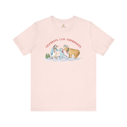 CELEBRATE OUR DIFFERENCES - HOLIDAY UNISEX TEE