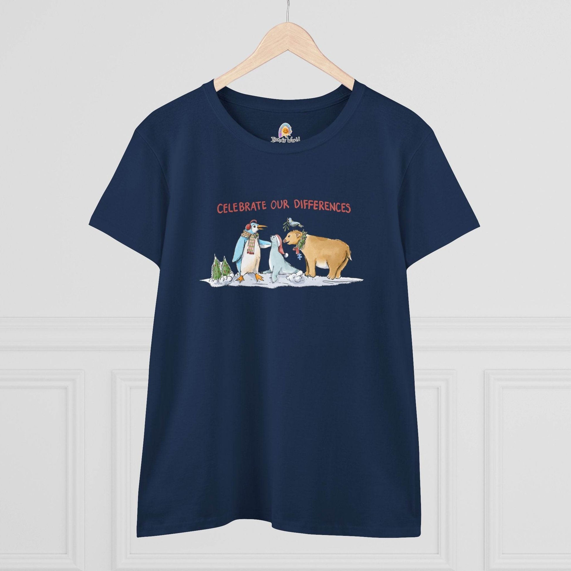 CELEBRATE OUR DIFFERENCES - WOMEN'S SHIRT - Iona's World