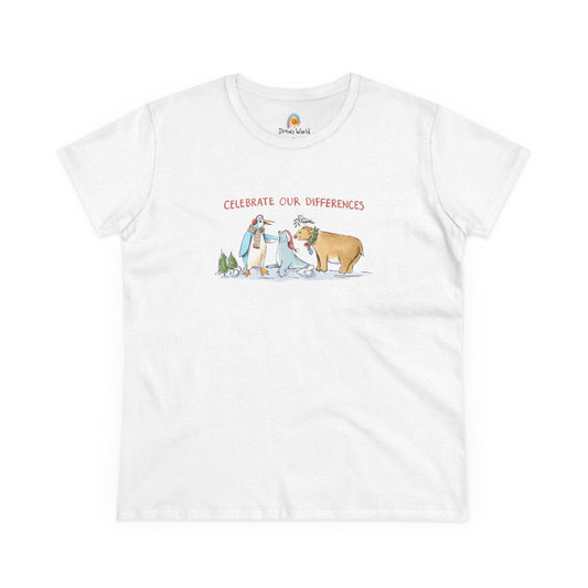 CELEBRATE OUR DIFFERENCES - WOMEN'S SHIRT - Iona's World