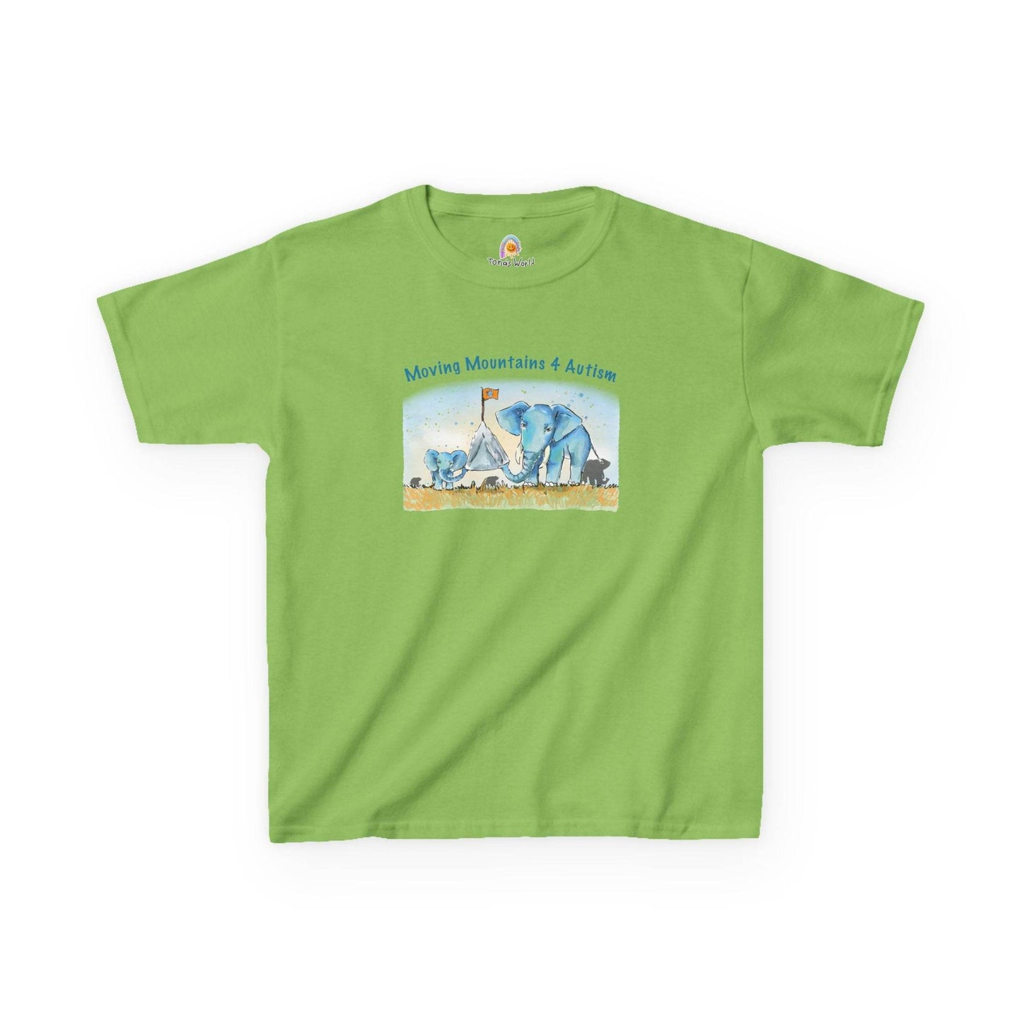 MOVING MOUNTAINS 4 AUTISM - KID'S SHIRT - Iona's World
