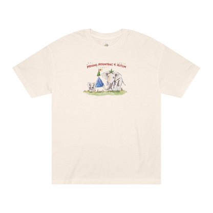MOVING MOUNTAINS 4 AUTISM AWARENESS HOLIDAY - UNISEX TEE - Iona's World