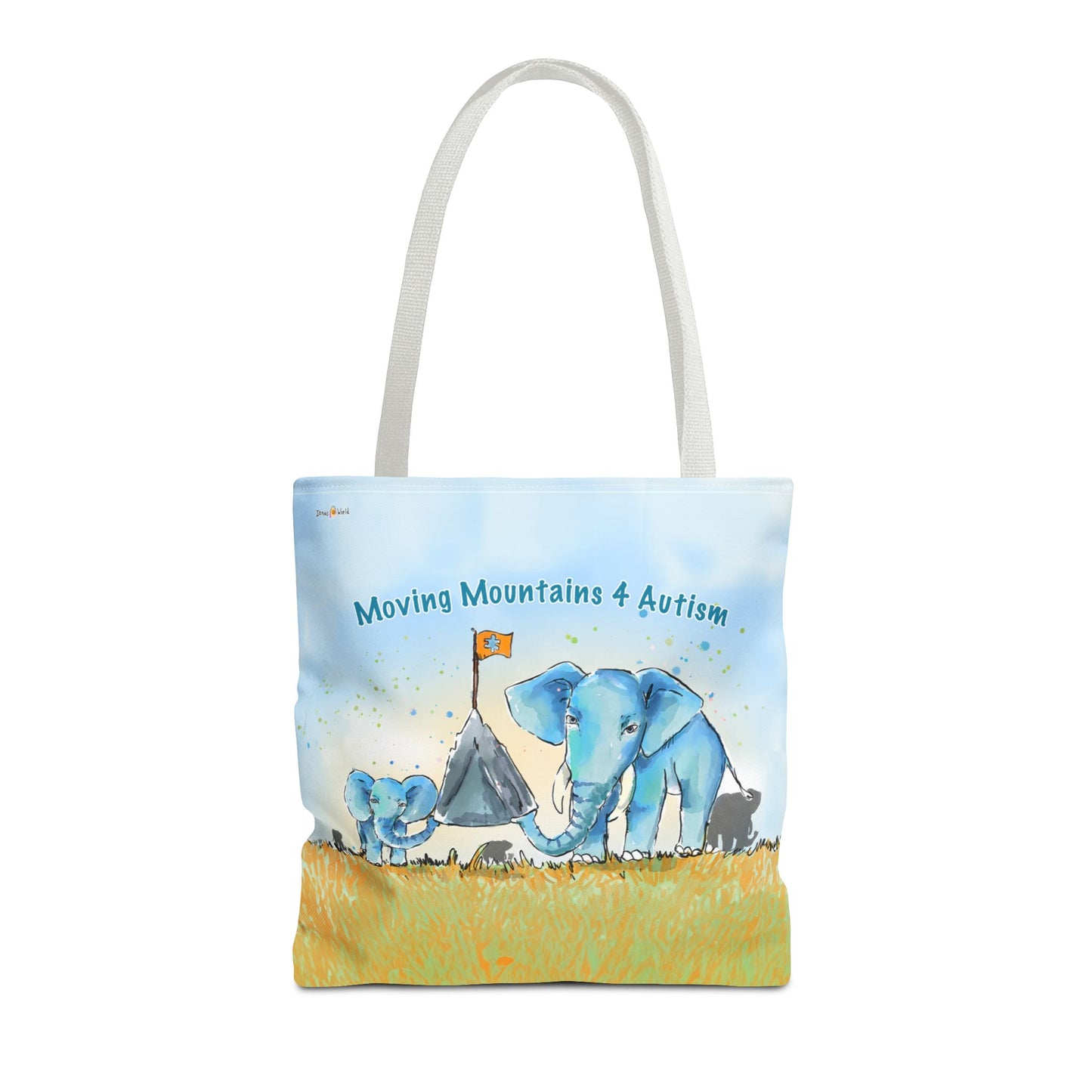 MOVING MOUNTAINS 4 AUTISM - TOTE BAG