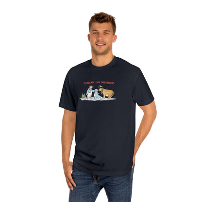 CELEBRATE OUR DIFFERENCES - UNISEX TEE