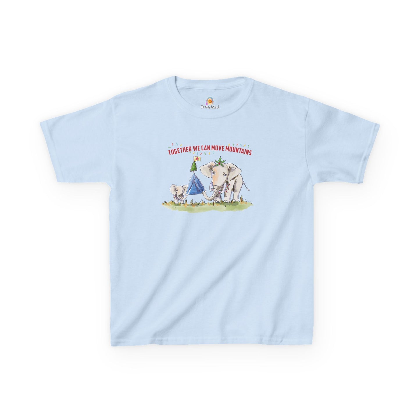 TOGETHER WE CAN MOVE MOUNTAINS - HOLIDAY KID'S SHIRT
