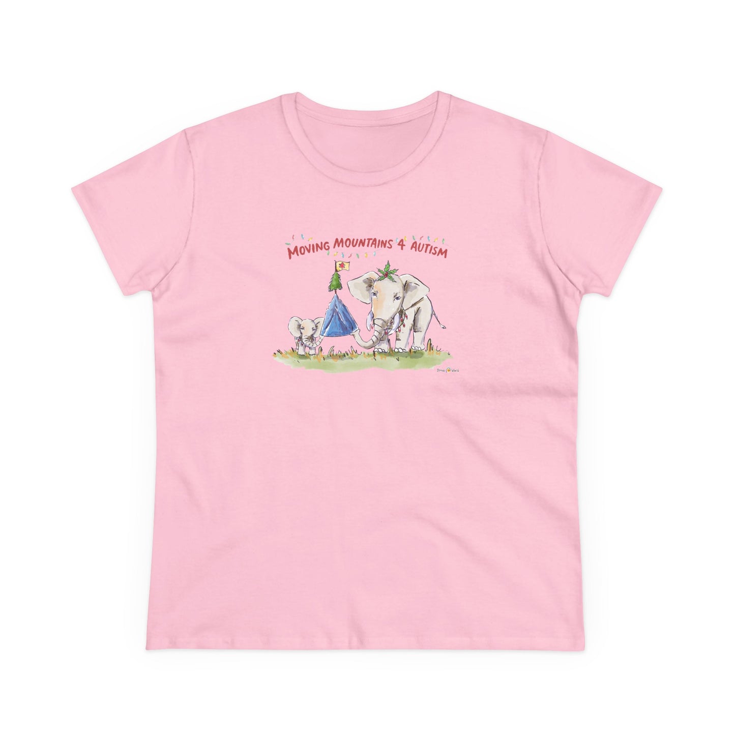 MOVING MOUNTAINS 4 AUTISM - HOLIDAY WOMEN'S SHIRT