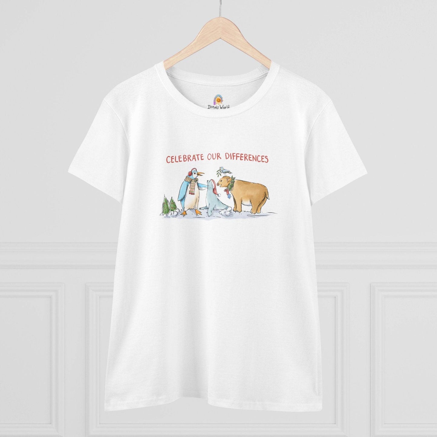 CELEBRATE OUR DIFFERENCES - WOMEN'S SHIRT - Iona's World