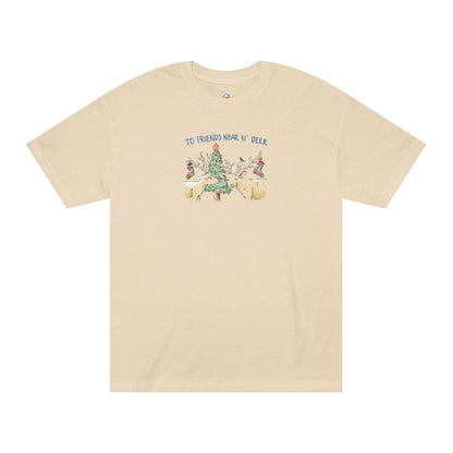 TO FRIENDS NEAR N' DEER - UNISEX TEE - Iona's World