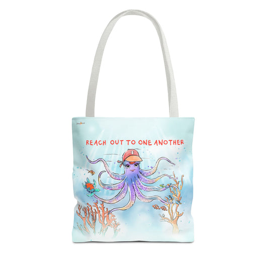 REACH OUT TO ONE ANOTHER - TOTE BAG